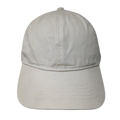 Unbranded Slideback Hat Tan Brown OSFA Adjustable Solid Blank Outdoor