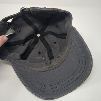 San Diego Patch Slideback Hat Gray One Size Solid Adjustable District
