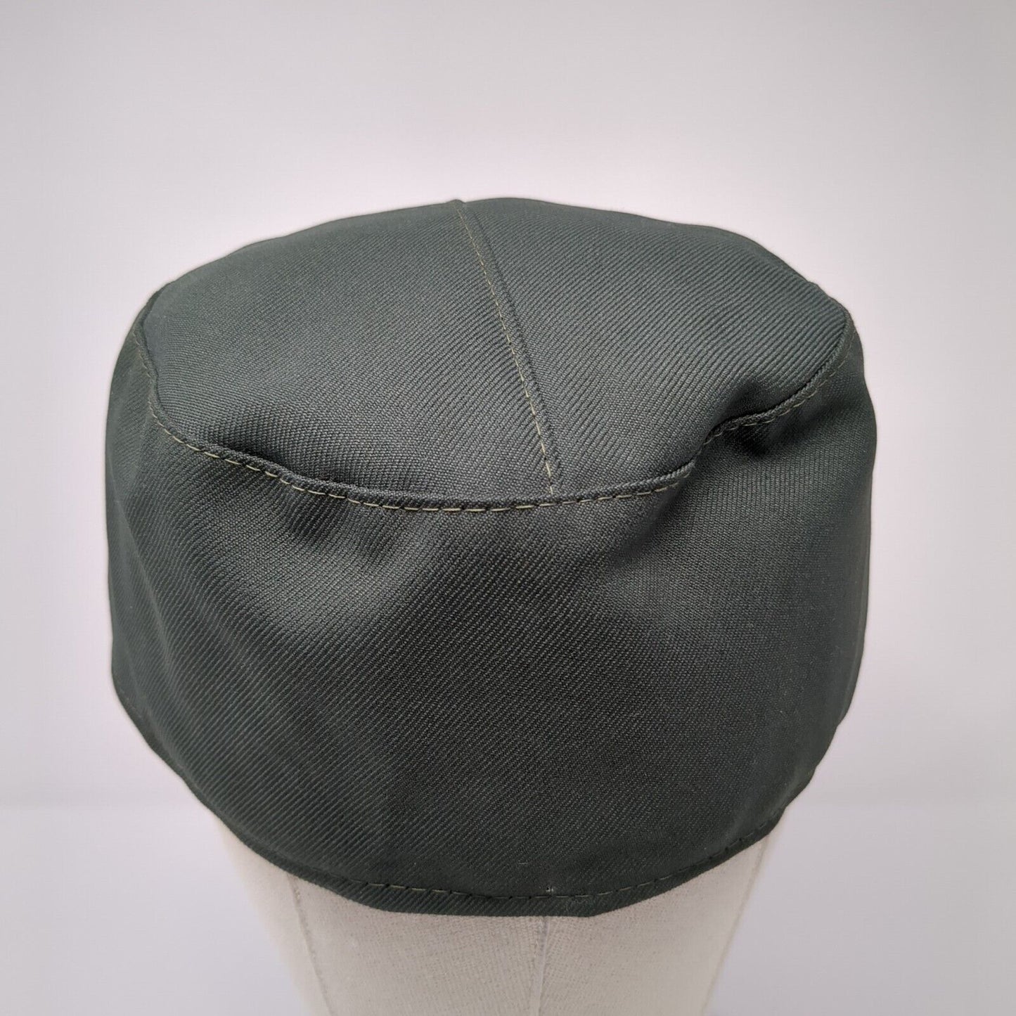 Unbranded Fitted Cadet Army Cap Hat Green One Size Solid Blank Outdoor