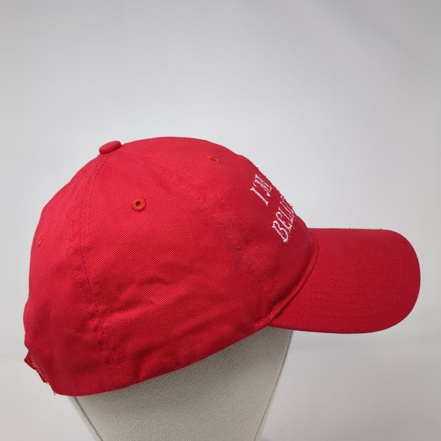 I'm a Santa Believer Strapback Hat Red One Size Adjustable Bayside