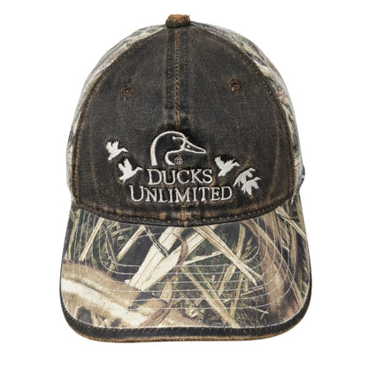 Ducks Unlimited DU Leader 2018 Strapback Hat Multi One Size Camo Hunting