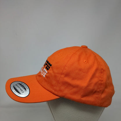 Landscapes Elite Slideback Hat Orange One Size Embroidered Yupoong