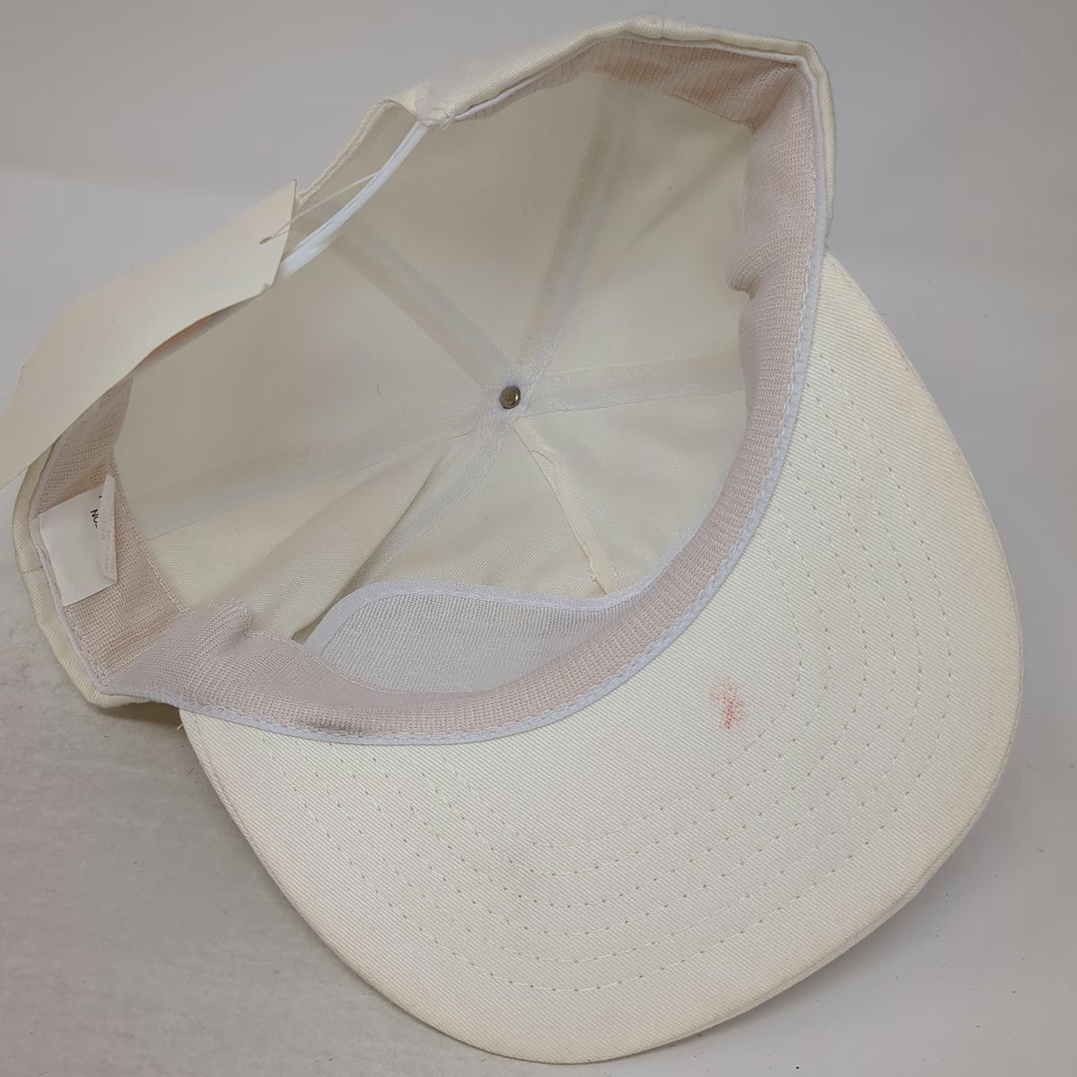 Kellogg's 5 Panel White Hat OSFM Snapback 1992 USA Olympic Team Sponsor Rings