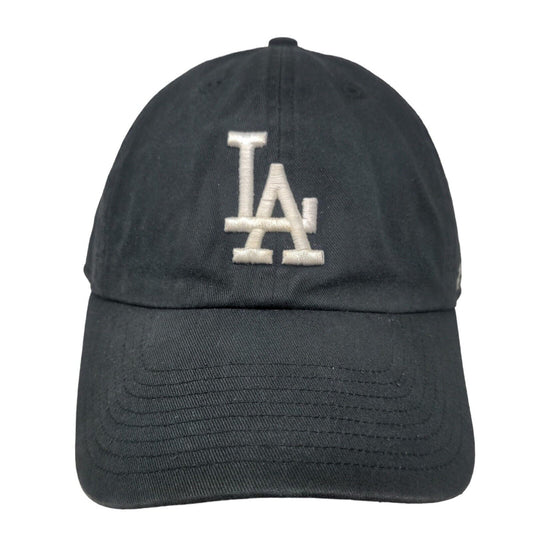 '47 Brand Men's Slideback Hat Black OSFM Embroidered LA Dodgers Logo