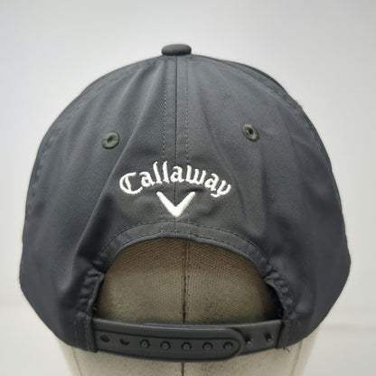 Callaway Snapback Hat Gray One Size Kapalua Hawaii Shaka Palm Pattern Logo Golf
