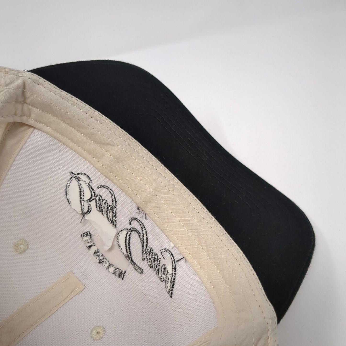 Bug Gang Snapback Hat Tan One Size Embroidered Colorblock Otto