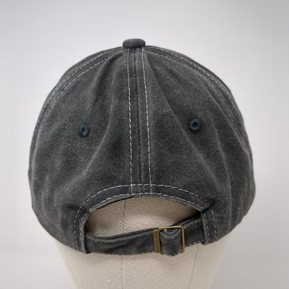 America Est 1776 Slideback Hat Gray One Size Adjustable Embroidered