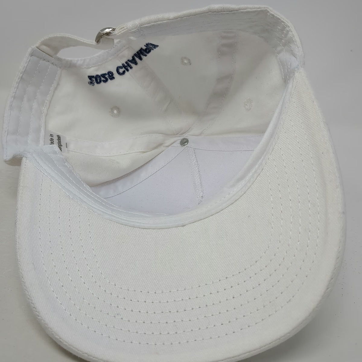 USA Hockey Atlantic District Championships 2025 Cap Hat White OS Slideback