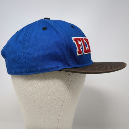 Angry Birds Fly Guy Snapback Hat Blue One Size Cotton Flat Brim Character