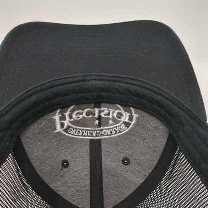 Precision Overhead Garage Door Service Trucker Hat Black One Size Mesh Back