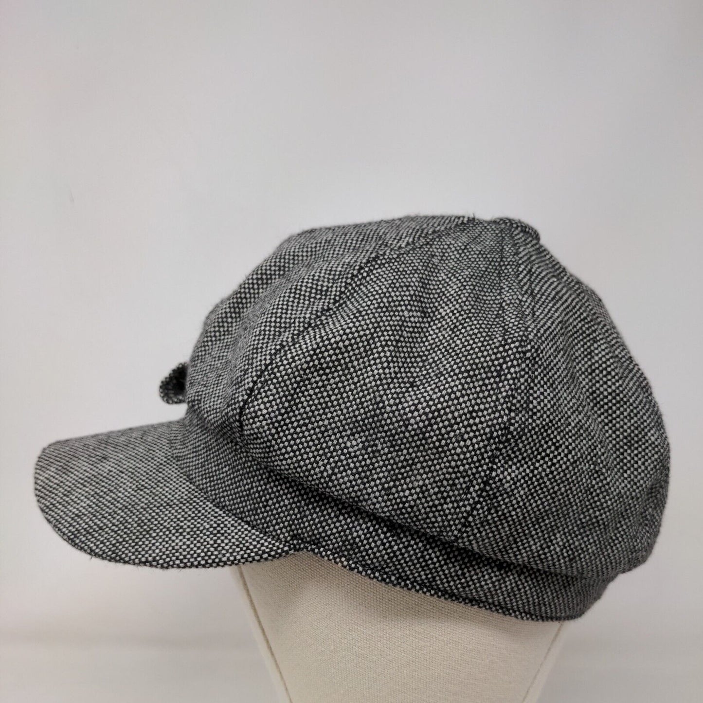 Payless Newsboy Pressboy Hat Cap Multicolor One Size Bow Blank