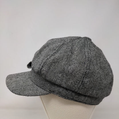 Payless Newsboy Pressboy Hat Cap Multicolor One Size Bow Blank
