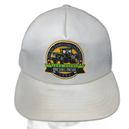 John Deere 8000 Series Tractors 1994 Power White Trucker Hat One Size USA