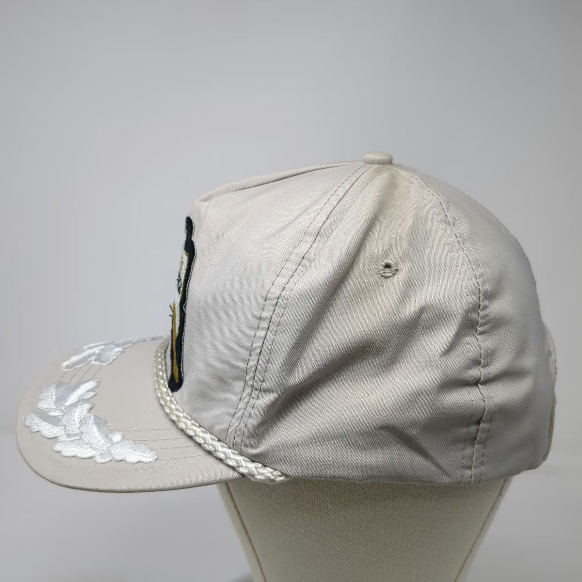 Sportcap 5 Panel Hat Gray One Size Rope Scrambled Eggs Spike Invitational 86