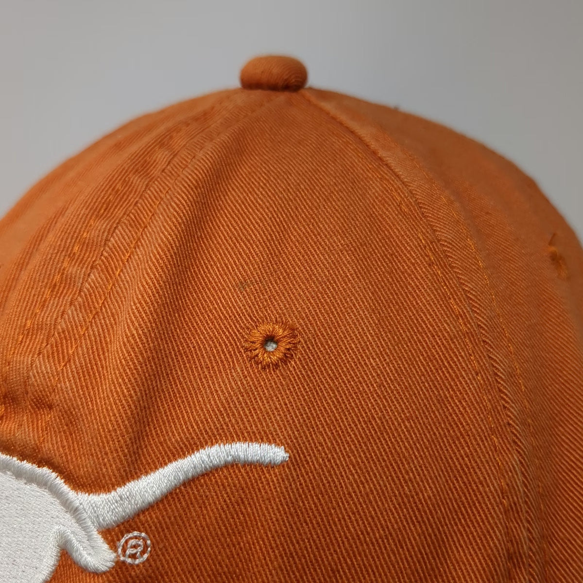 Texas Longhorns NCAA Signatures Baseball Cap Orange White One Size Slideback Hat