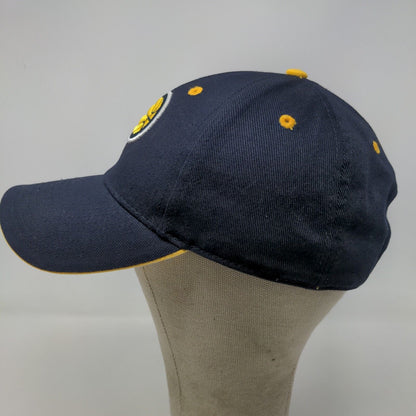 Fan Favorite Men's Strapback Hat Blue Size OSFA Embroidered NBA Indiana Pacers