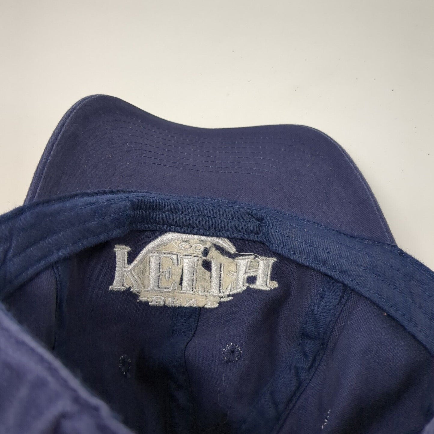 Ben E. Keith Co. Slideback Hat Blue One Size Adjustable Embroidered