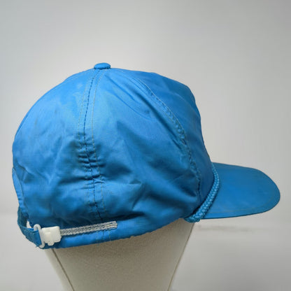 Hawaiian Headwear 5 Panel Blue One Size Hat Island Surf Shop Kauai Rope Nylon