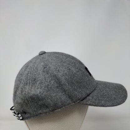 PINK Slideback Hat Gray One Size Adjustable Fleece 6 Panel Victoria's Secret