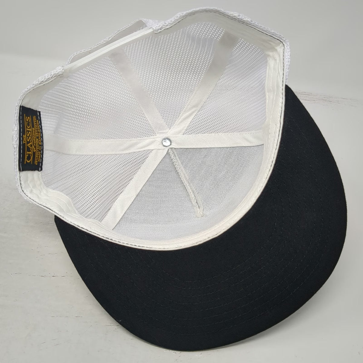 Yupoong Trucker Hat Black One Size Hometown Bar B Que Owl Logo Snapback Mesh
