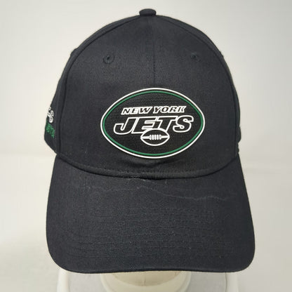 New Era Snapback Black One Size NFL Jets Hat 9FORTY Embroidered Football Shield