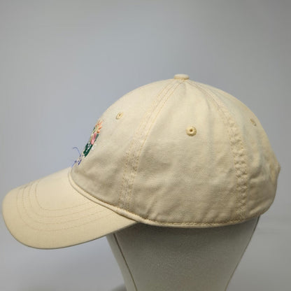 Sutton Sportswear Baseball Cap Yellow One Size Alaska Floral Sun Embroidered Hat