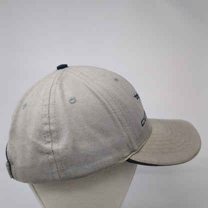Corvette Slideback Baseball Cap Gray One Size Adjustable Embroidered 6 Panel
