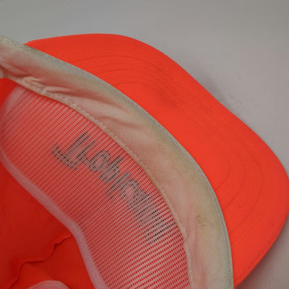 Orange 5 Panel Hat Nylon Snapback Tropicana Logo Embroidery Green Vintage