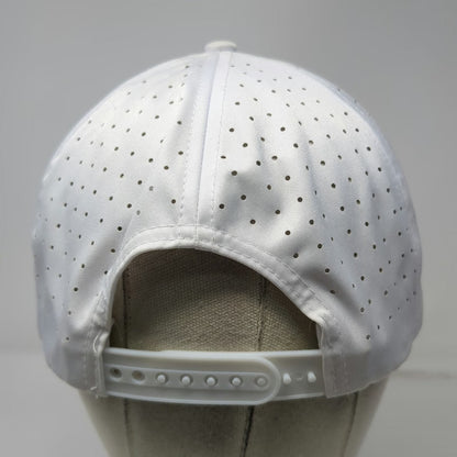 Waggle Trucker Hat White One Size Golf Tiger Striped Goat Performance Snapback