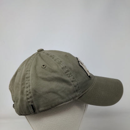 APU Slideback Hat Brown One Size Adjustable Embroidered Vented Holes Legacy