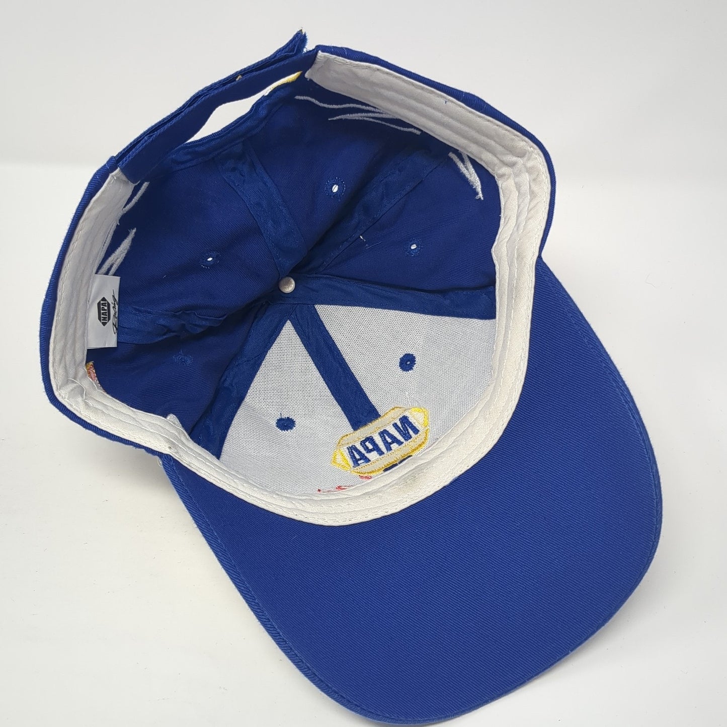 NAPA Racing Michael Waltrip Baseball Cap Blue One Size Adjustable Embroidered