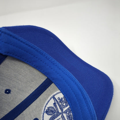 Tamarack Resort Snapback Trucker Hat Blue One Size Adjustable Mesh Back Pukka