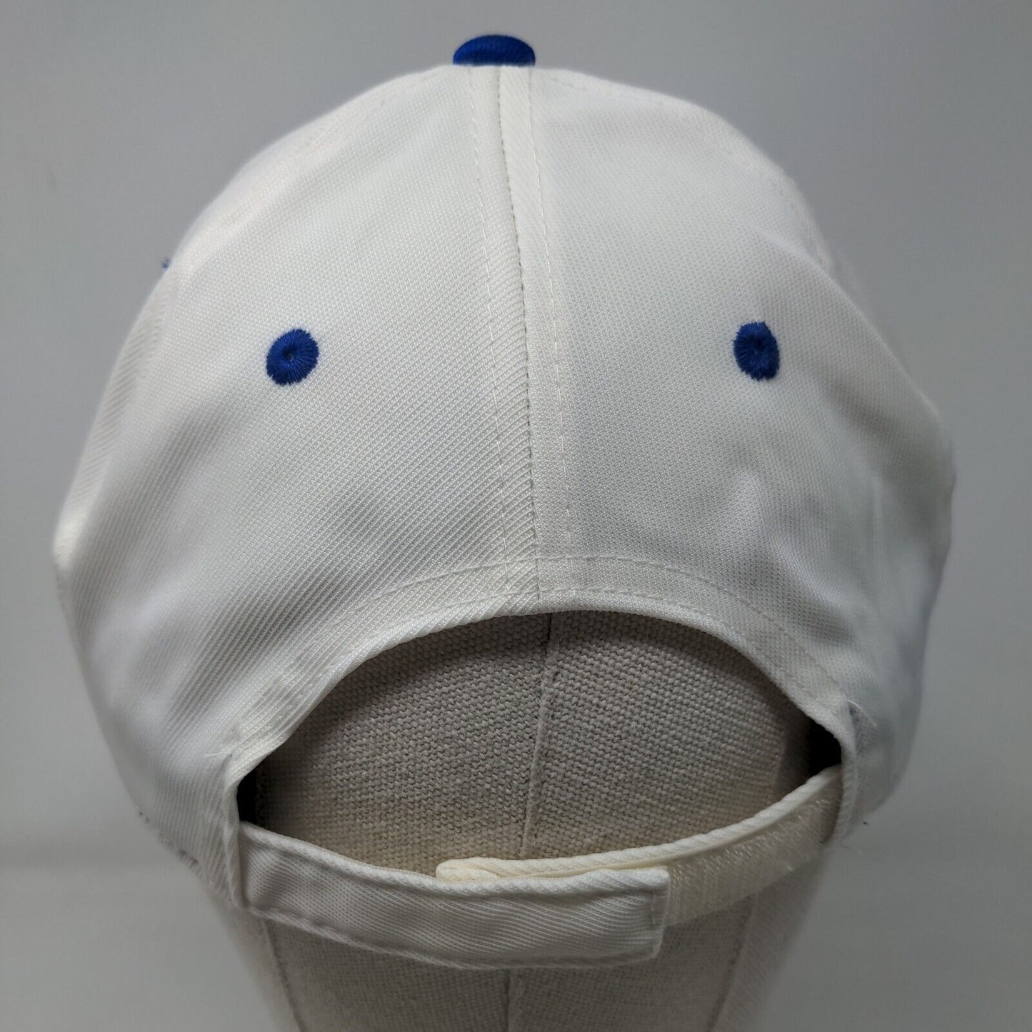 Sygma Strapback Hat White OSFM Embroidered Adjustable Macco Outdoor Cap