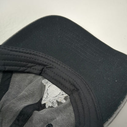 Harry Potter Baseball Cap Gray One Size Floral Deathly Hallows Washed Cotton Hat