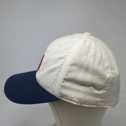 Puma Snapback Hat White Blue One Size Enjoy Golf 110 Flexfit Patch Embroidered
