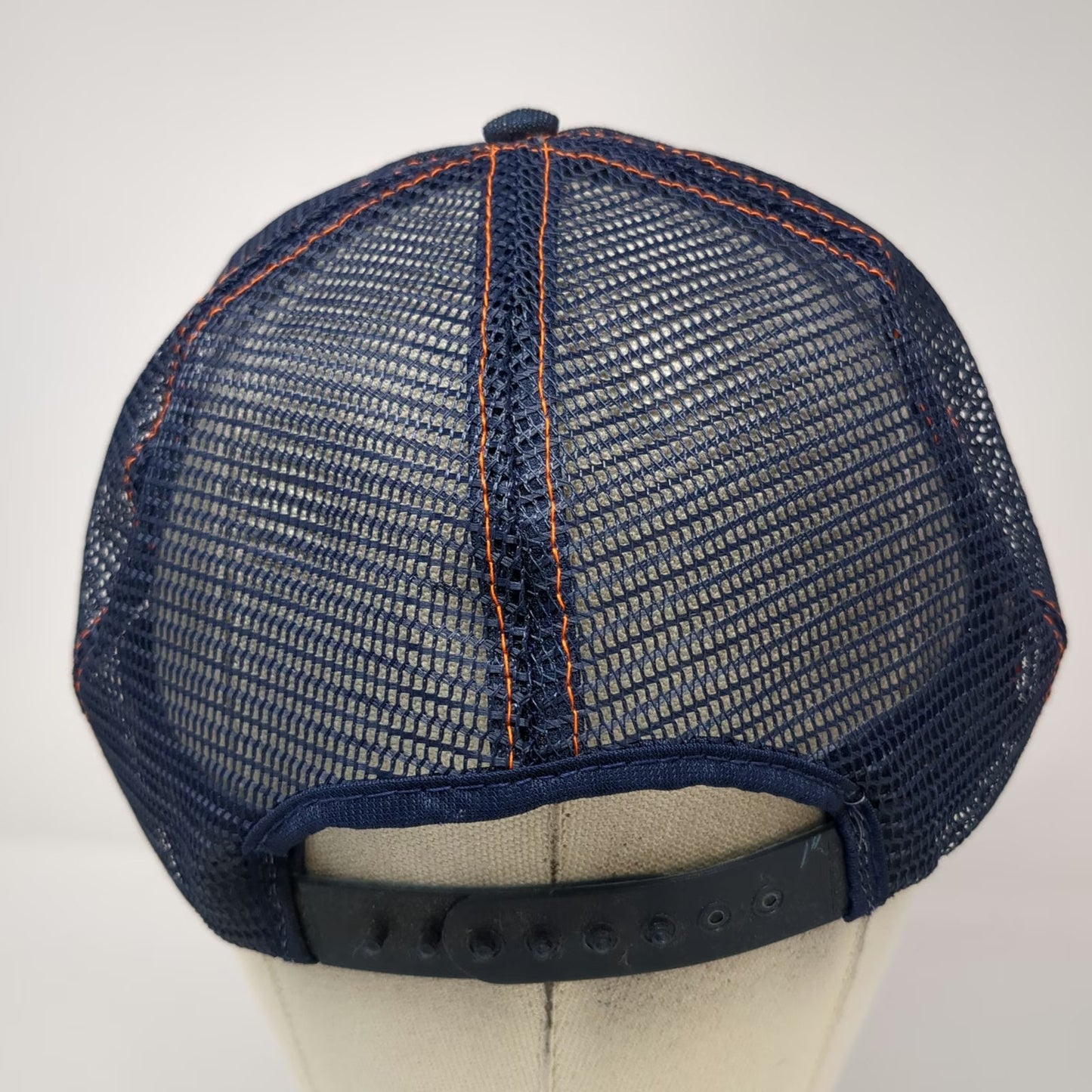 Modernage Homes Princeton Texas Trucker Hat Blue One Size Denim Mesh Snapback