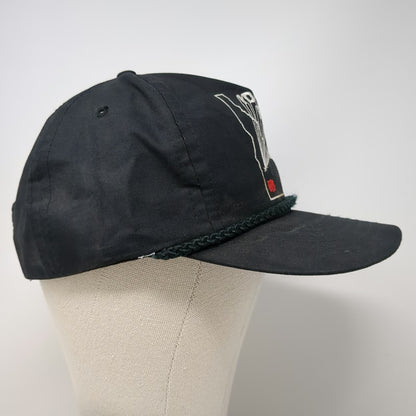 Mountaintop Marketing 5 Panel Black One Size Idaho Bit & Steel Rope Snapback Hat