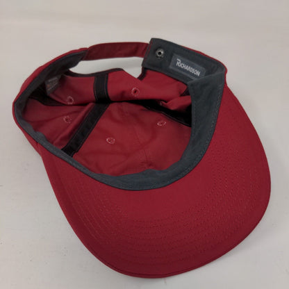 Richardson Slideback Hat Red One Size Adjustable Model No. 220 Blank