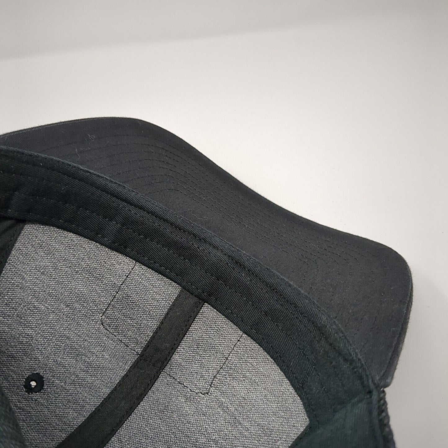 Cascade Moto Oregon Snapback Trucker Hat Black OS Adjustable Mesh Richardson