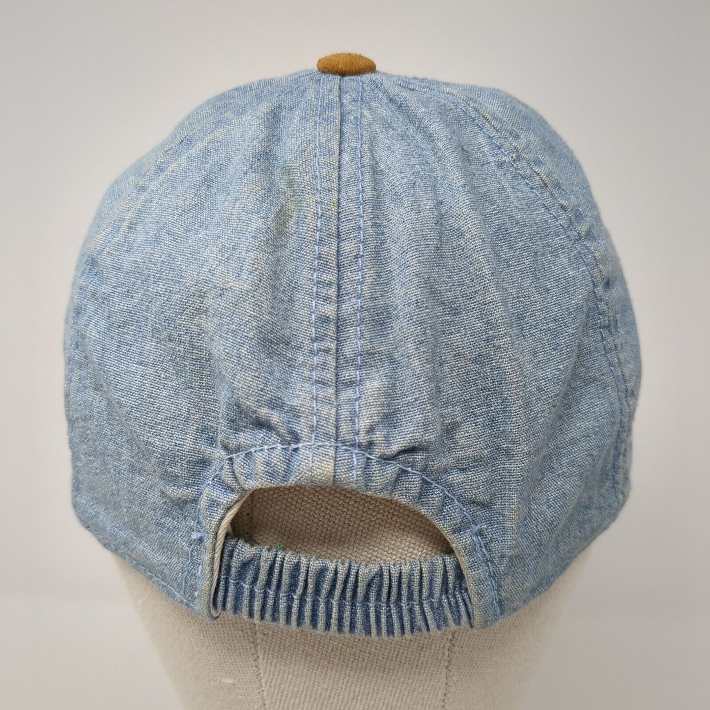 Eastern Accessories Strapback Hat Multicolor One Size Stretch Blank Cotton