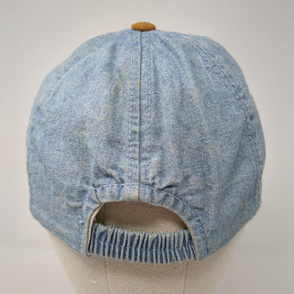 Eastern Accessories Strapback Hat Multicolor One Size Stretch Blank Cotton