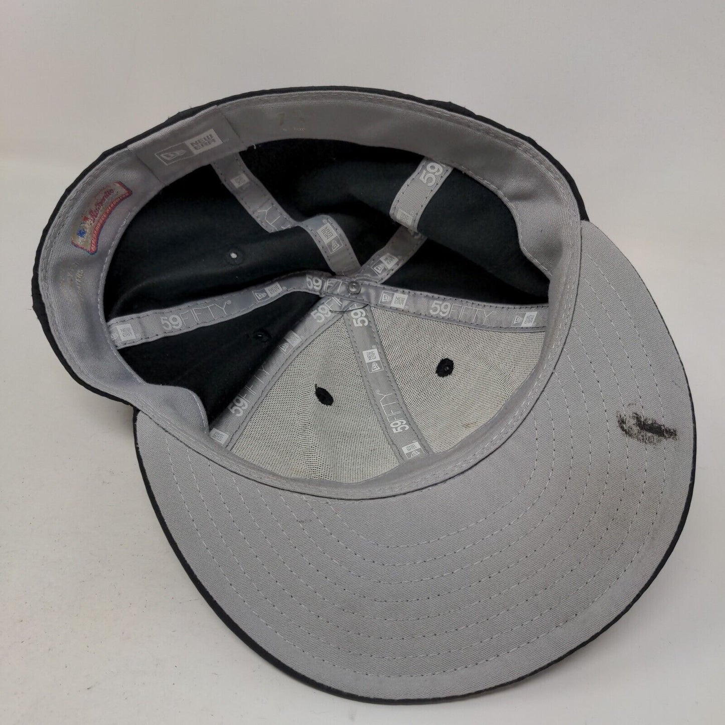 New Era Men's 59Fifty Fitted Hat Black 7 1/4 Baltimore Orioles 3D Bird Logo MLB
