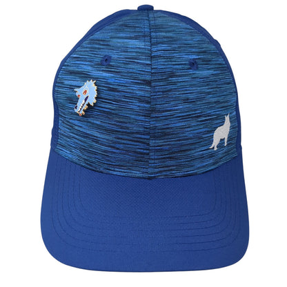 Paiute Strapback Hat Blue One Size Adjustable Mid Fit Ahead Performance