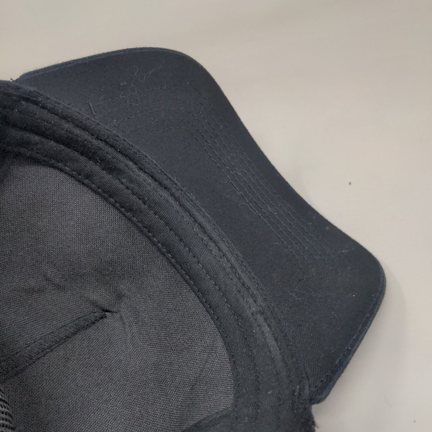Bass Pro Shops Snapback Trucker Hat Black OSFM Adjustable Mesh Back Gone Fishing