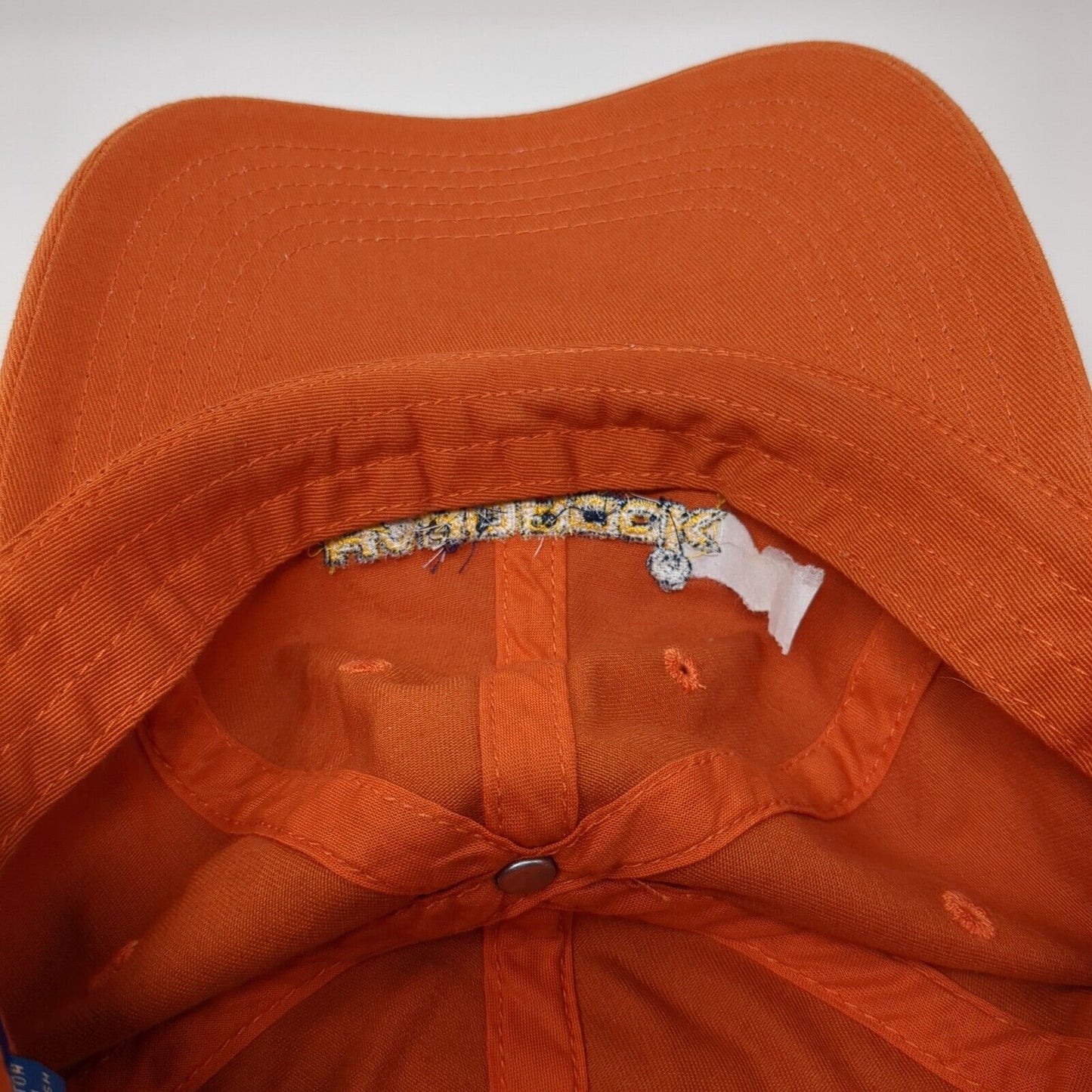 Hardrock Slideback Hat Orange One Size Adjustable Embroidered Port Authority
