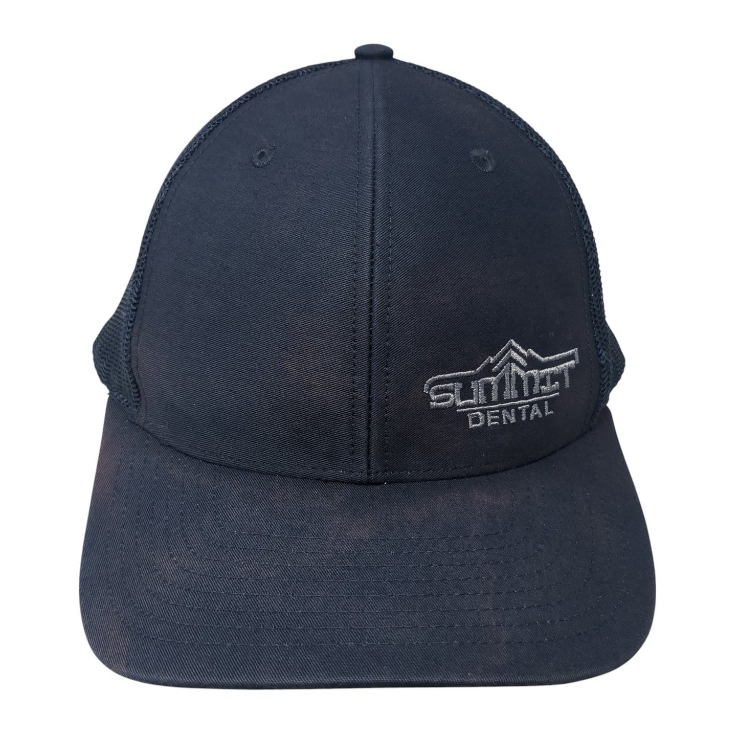 Summit Dental Trucker Hat Blue One Size Adjustable Mesh Back Richardson