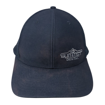 Summit Dental Trucker Hat Blue One Size Adjustable Mesh Back Richardson