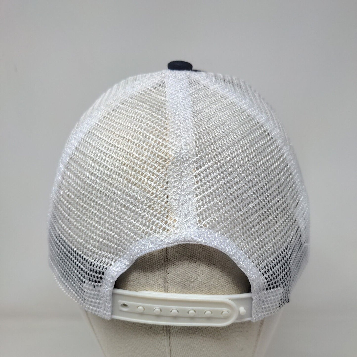 Pepsi Snapback Trucker Hat Blue OS Adjustable Embroidered Mesh Back Soda Gear