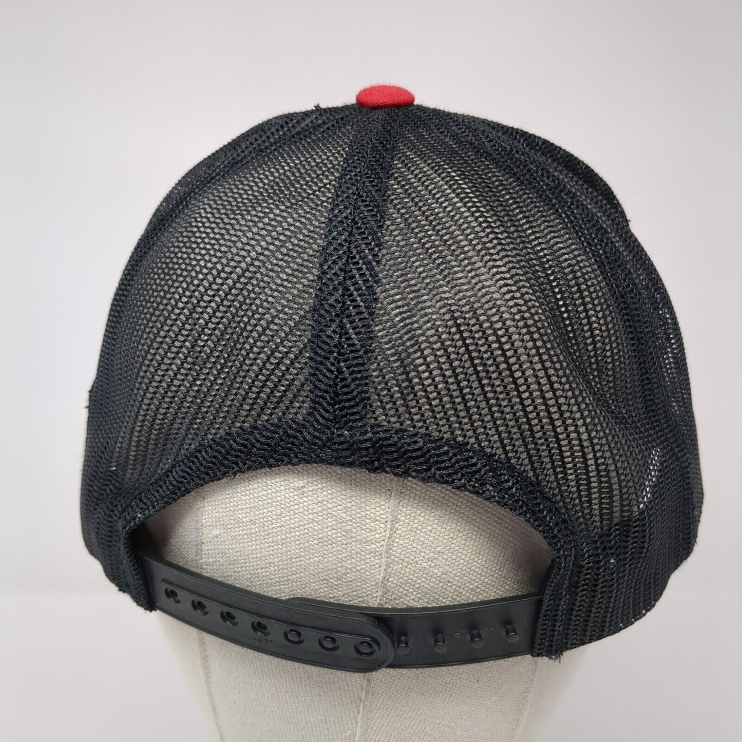 Circus Trix Snapback Mesh Back Trucker Hat Red One Size Classics Yupoong