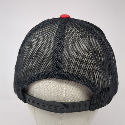 Circus Trix Snapback Mesh Back Trucker Hat Red One Size Classics Yupoong